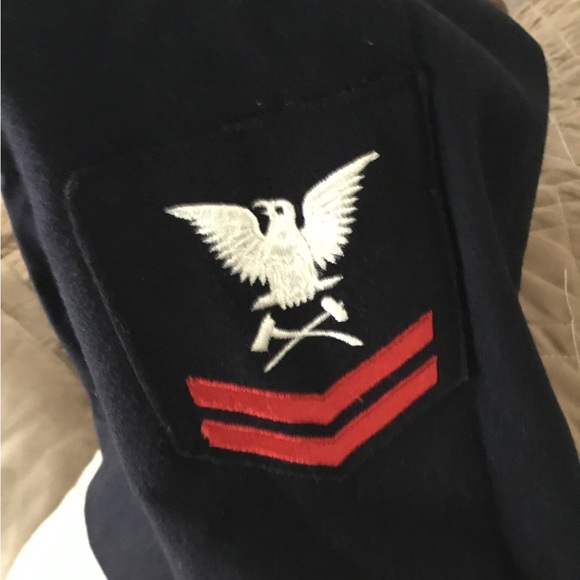 2 vintage US navy jumpers from the uss coral sea - Picture 9 of 13